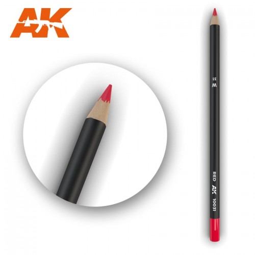 AK Watercolor Pencil Red AK10031
